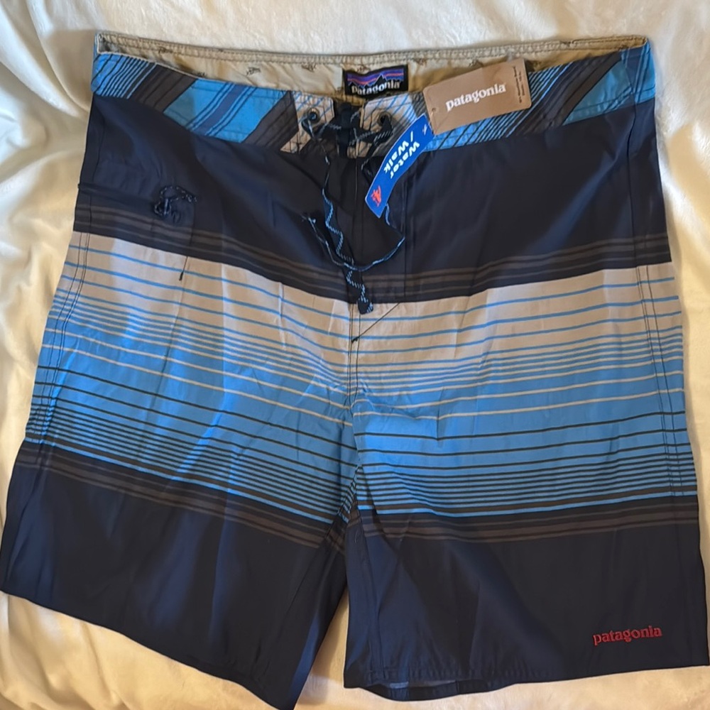 Patagonia Men's Blue Swim Shorts
